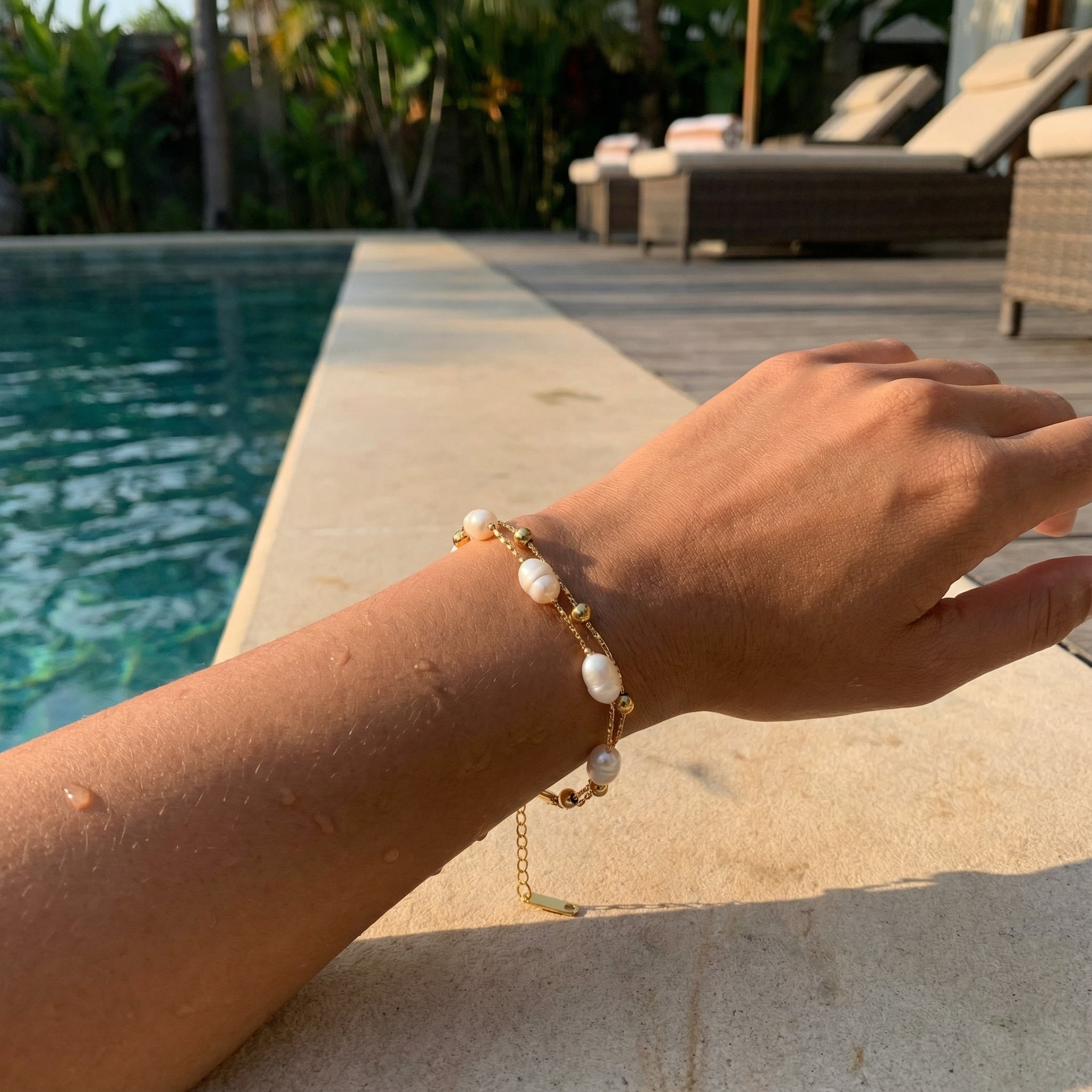 Pulsera de perlas Ocean Glow