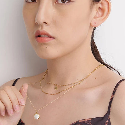 Collar de perlas solares