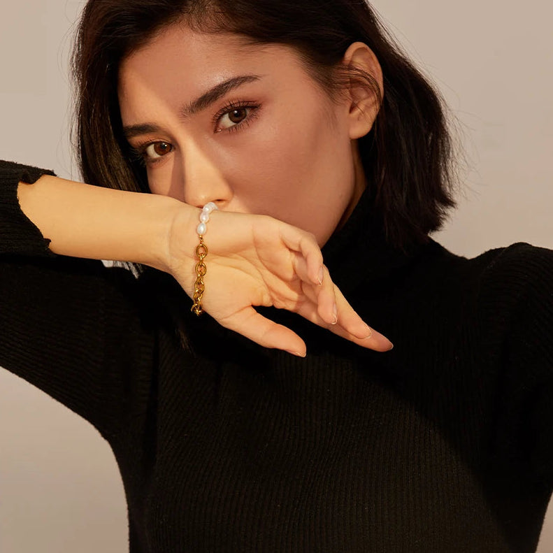 Pulsera de perlas Aquaris