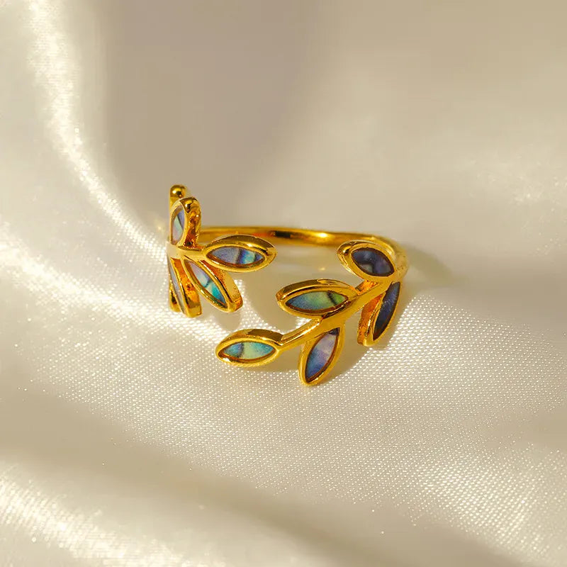 Gold Leaf Ring