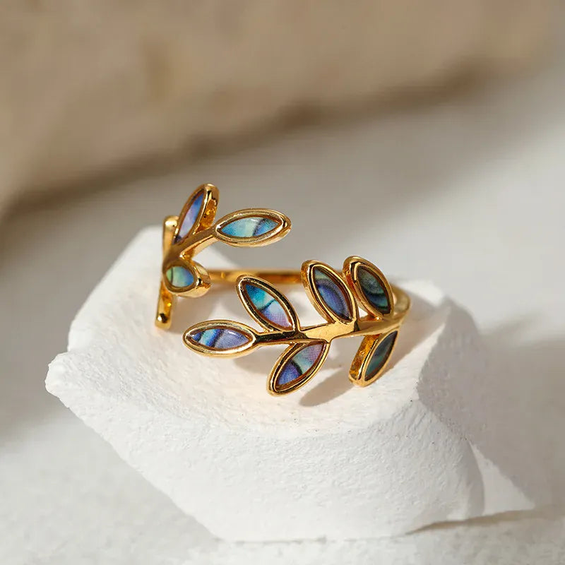 Gold Leaf Ring