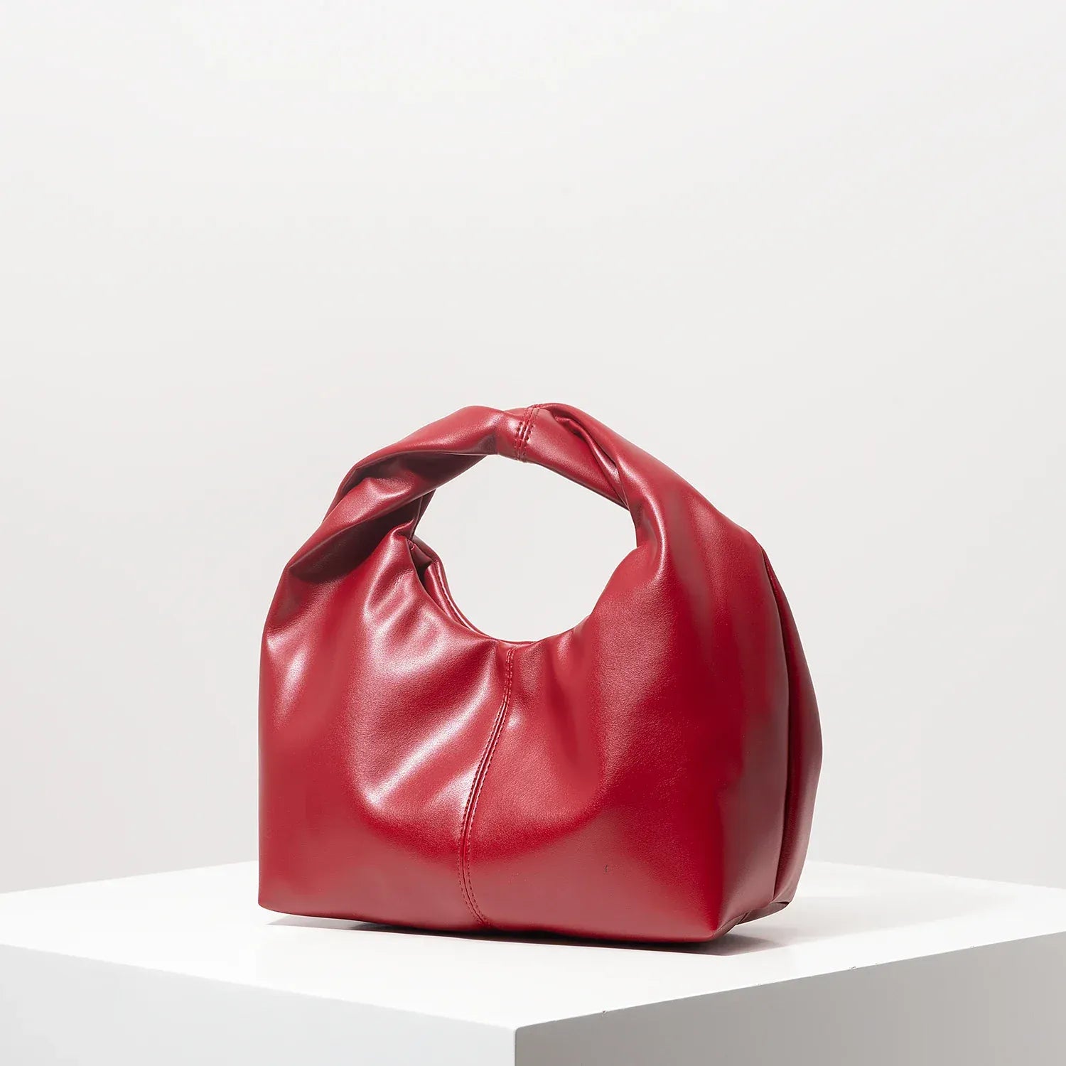 Stylish Ruched Square Bag – Fashionable & Versatile