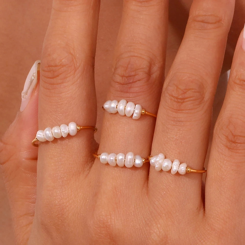 Small Freshwater Pearl Ring