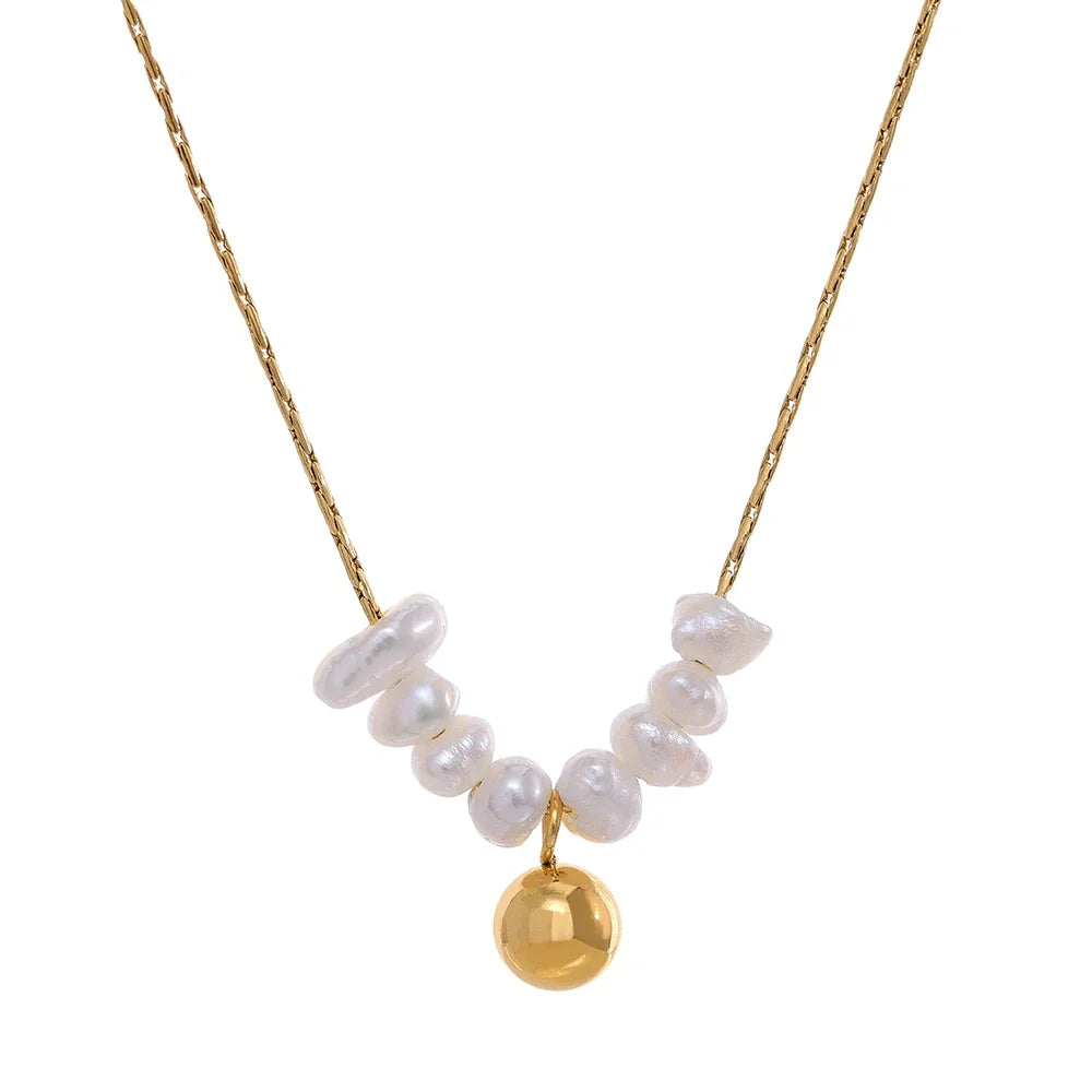 Collar de perlas de verano