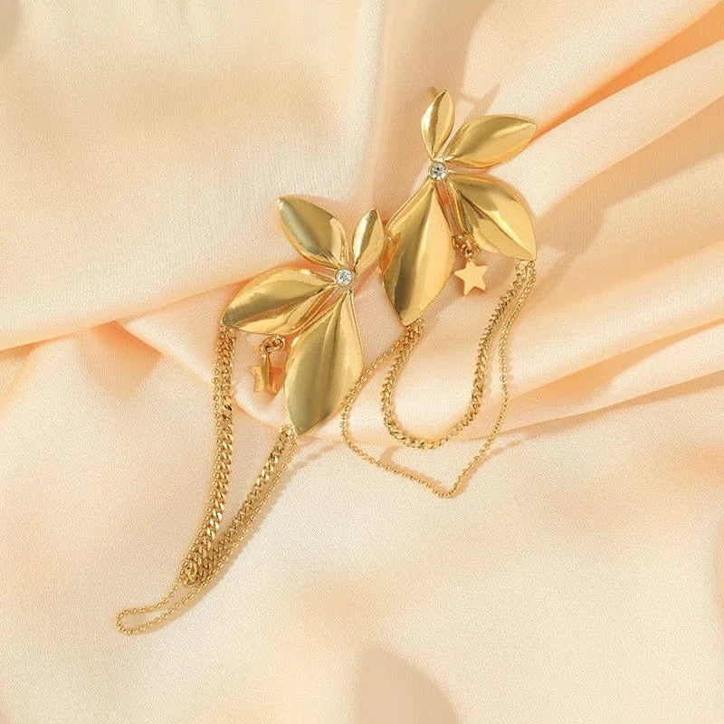 Pendientes colgantes de plantas