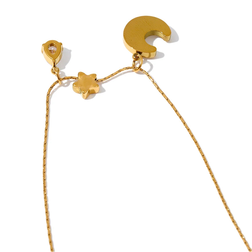 Collar de Perlas y Luna