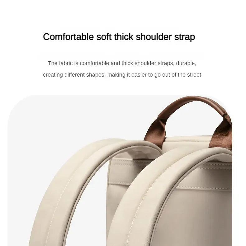 Liekoo Canvas Backpack – Compact, Stylish & Practical