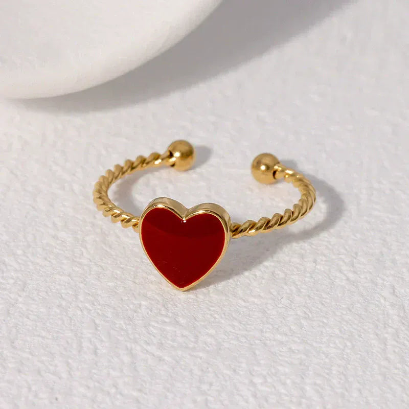 Heart Open Ring