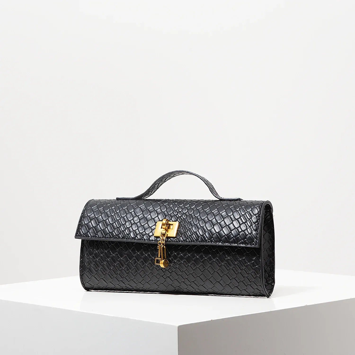 Liekoo Women's Baguette Bag – Stylish & Versatile Geometric Design