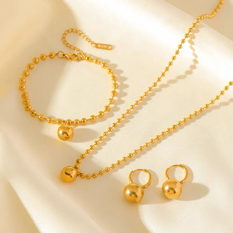 Liekoo Double-Layer Heart Pendant Bracelet