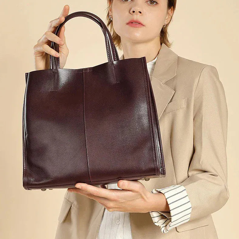 Liekoo Women's Vintage Satchel – Classic Elegance