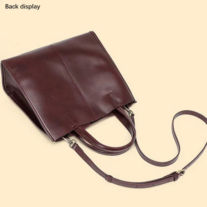 Liekoo Women's Vintage Satchel – Classic Elegance