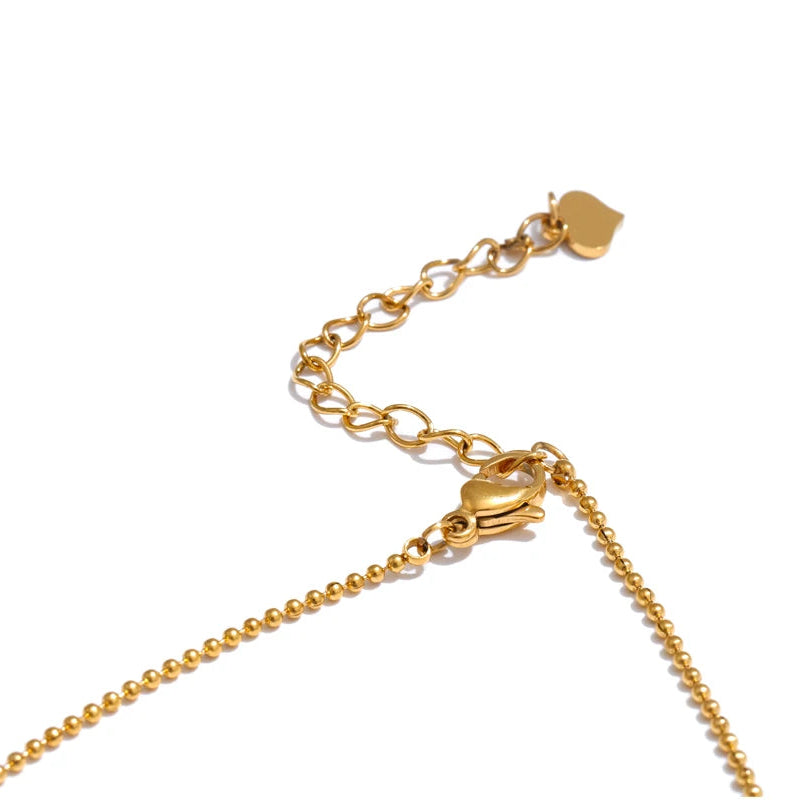 Collar de perlas marinas