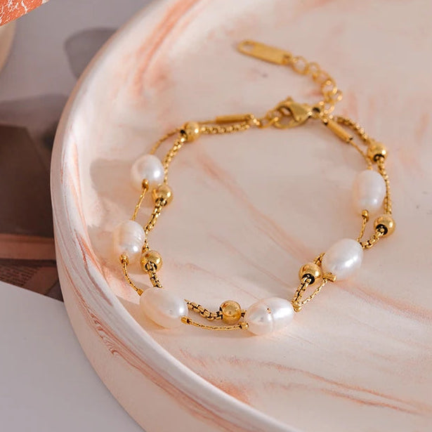 Pulsera de perlas Ocean Glow