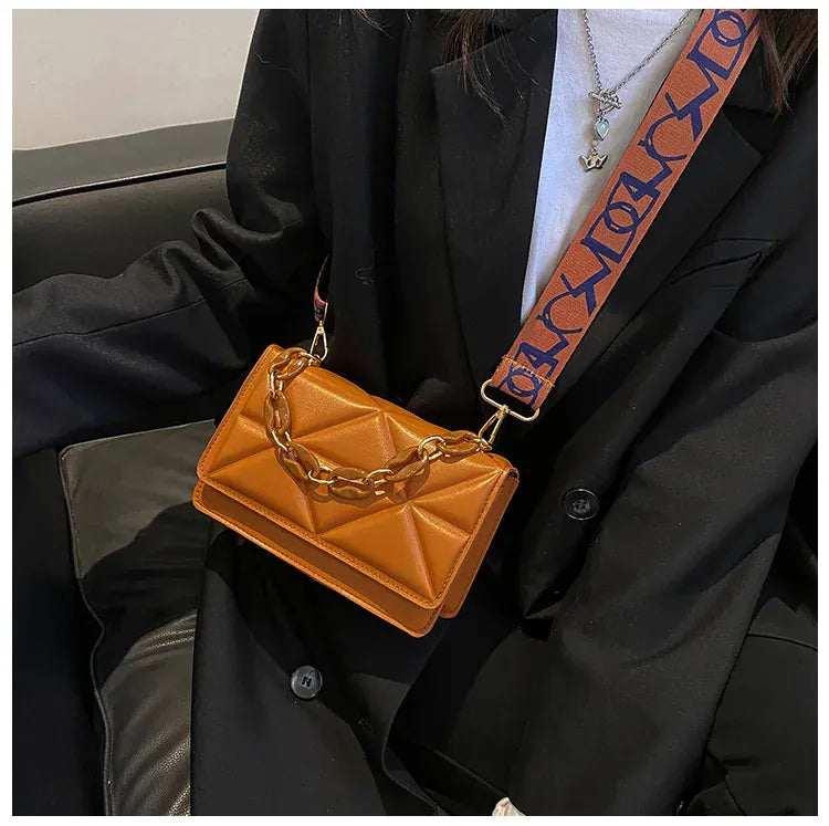 Liekoo Box Women's Messenger Bag – Structured Box Design