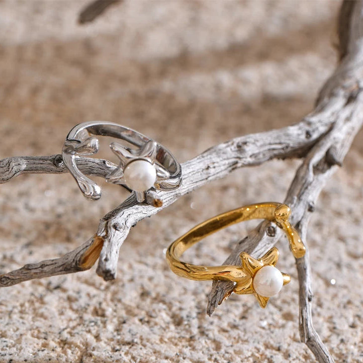 Star Pearl Ring