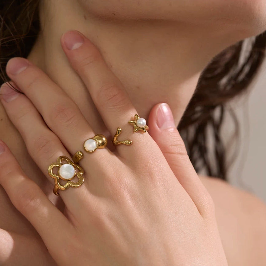 Star Pearl Ring