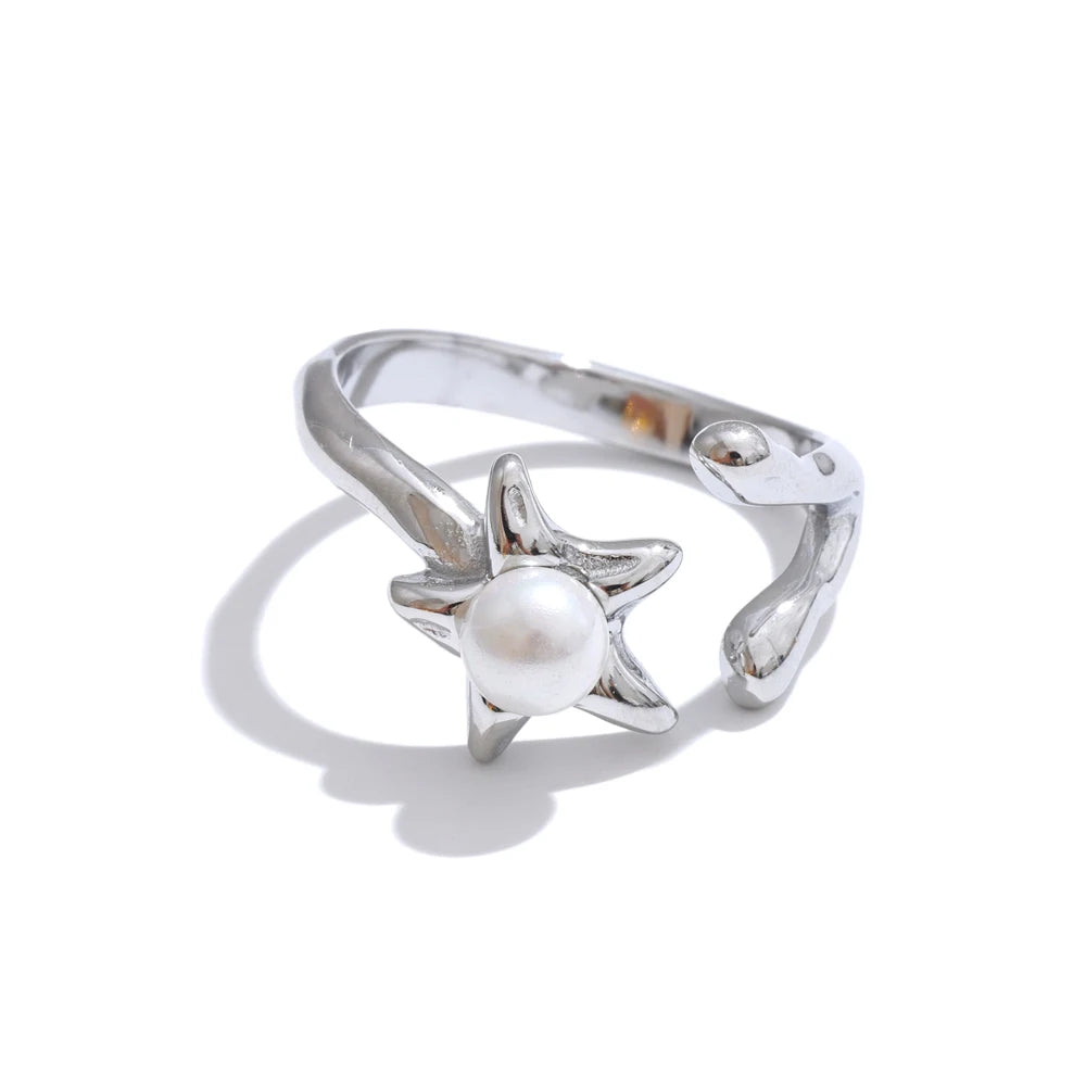 Star Pearl Ring