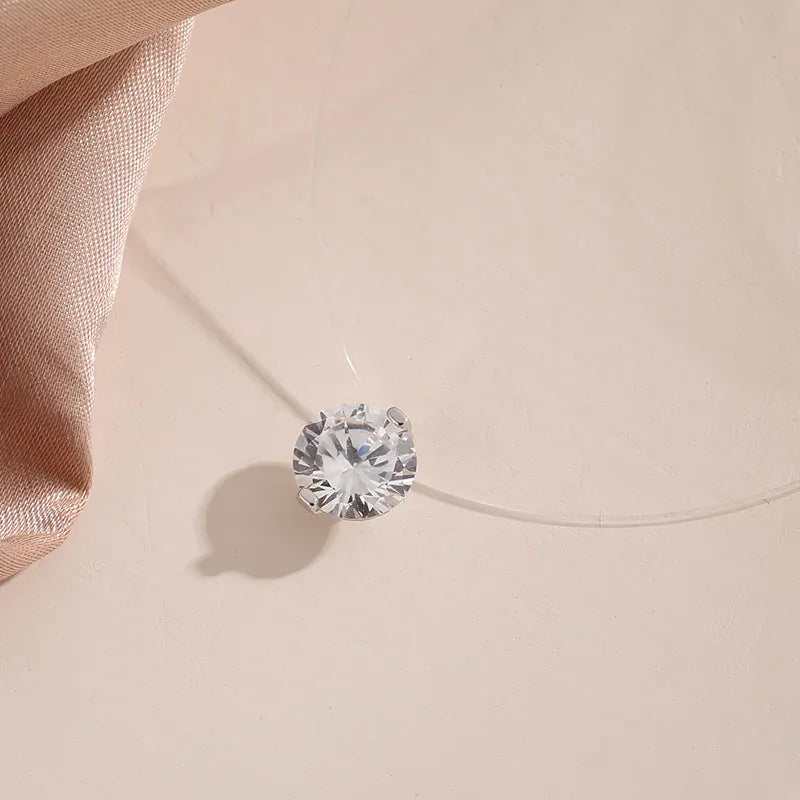 Liekoo Round Pendant Necklace – Elegant Simplicity