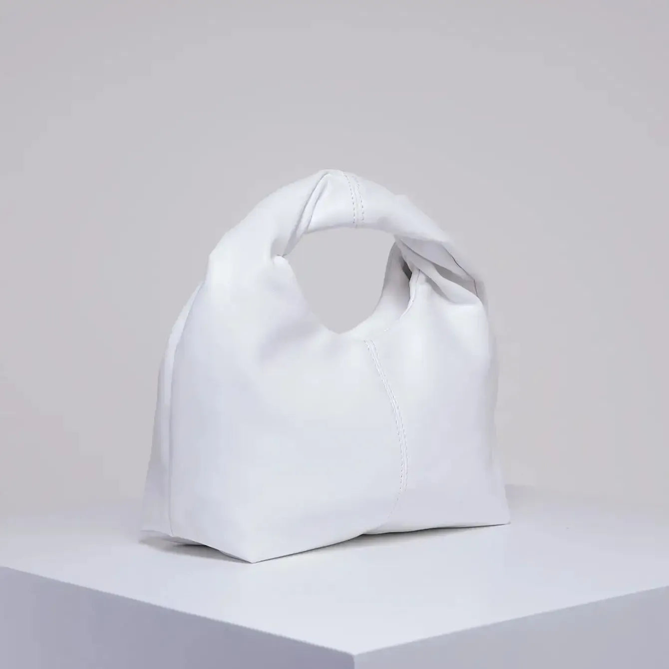 Stylish Ruched Square Bag – Fashionable & Versatile