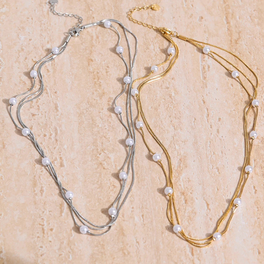 Sunseeker Pearl Necklace