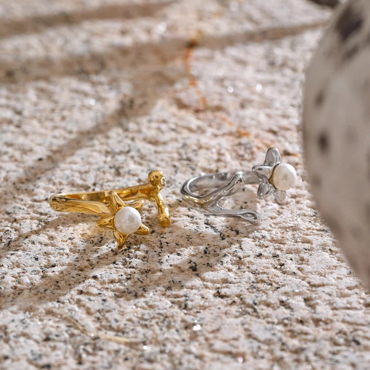 Star Pearl Ring