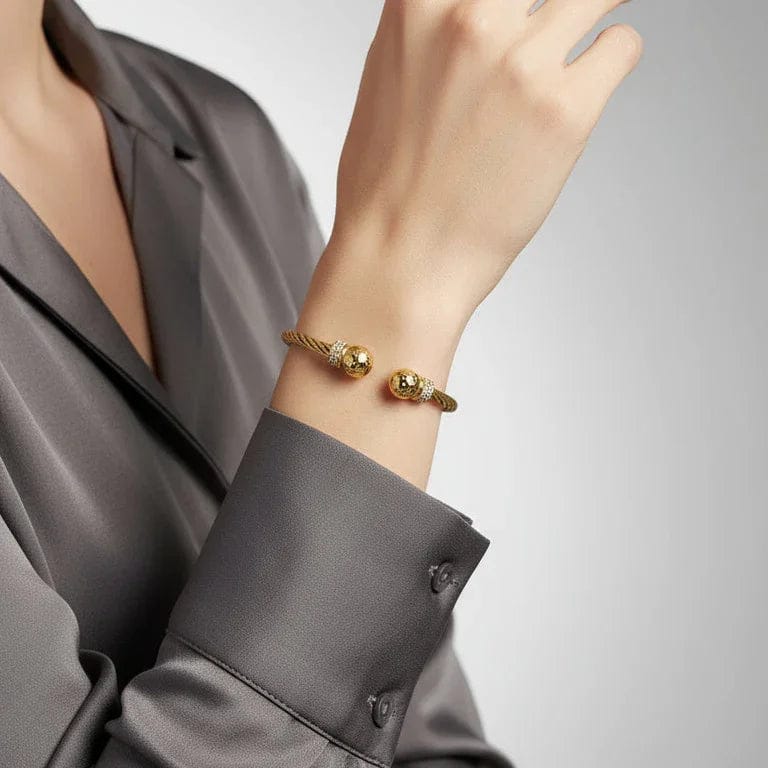 Pulsera de doble bola