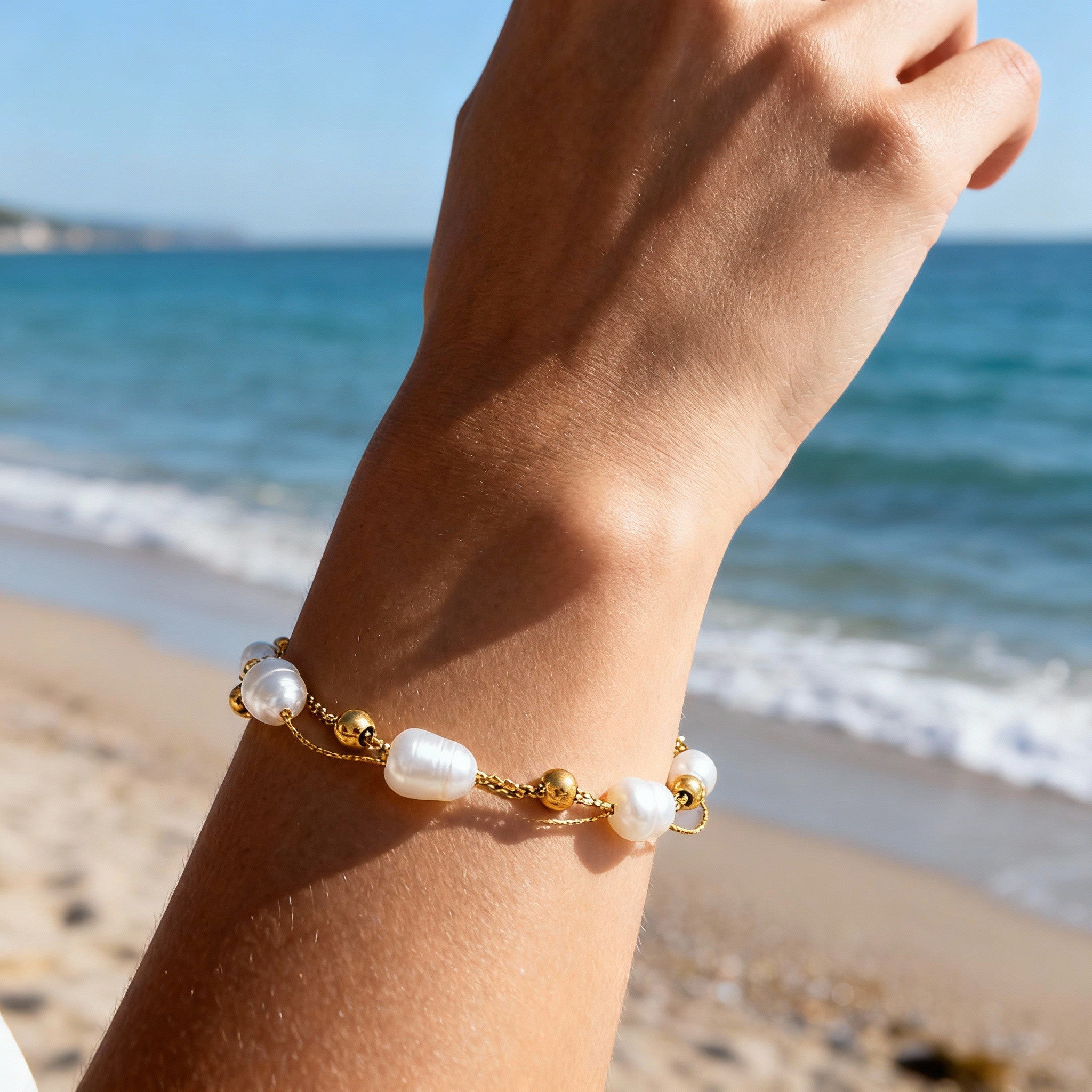 Pulsera de perlas Ocean Glow