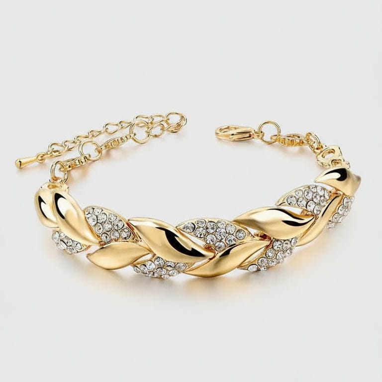 Gold Leaf Bracelet
