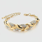 Gold Leaf Bracelet