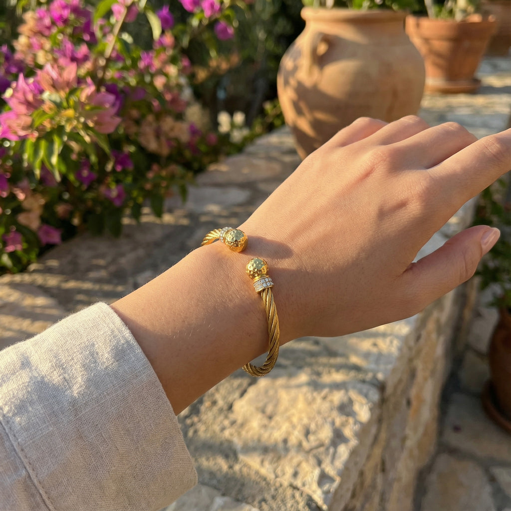 Double Ball Bracelet