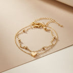 Bohemian Heart Anklet
