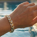 Gold Leaf Bracelet