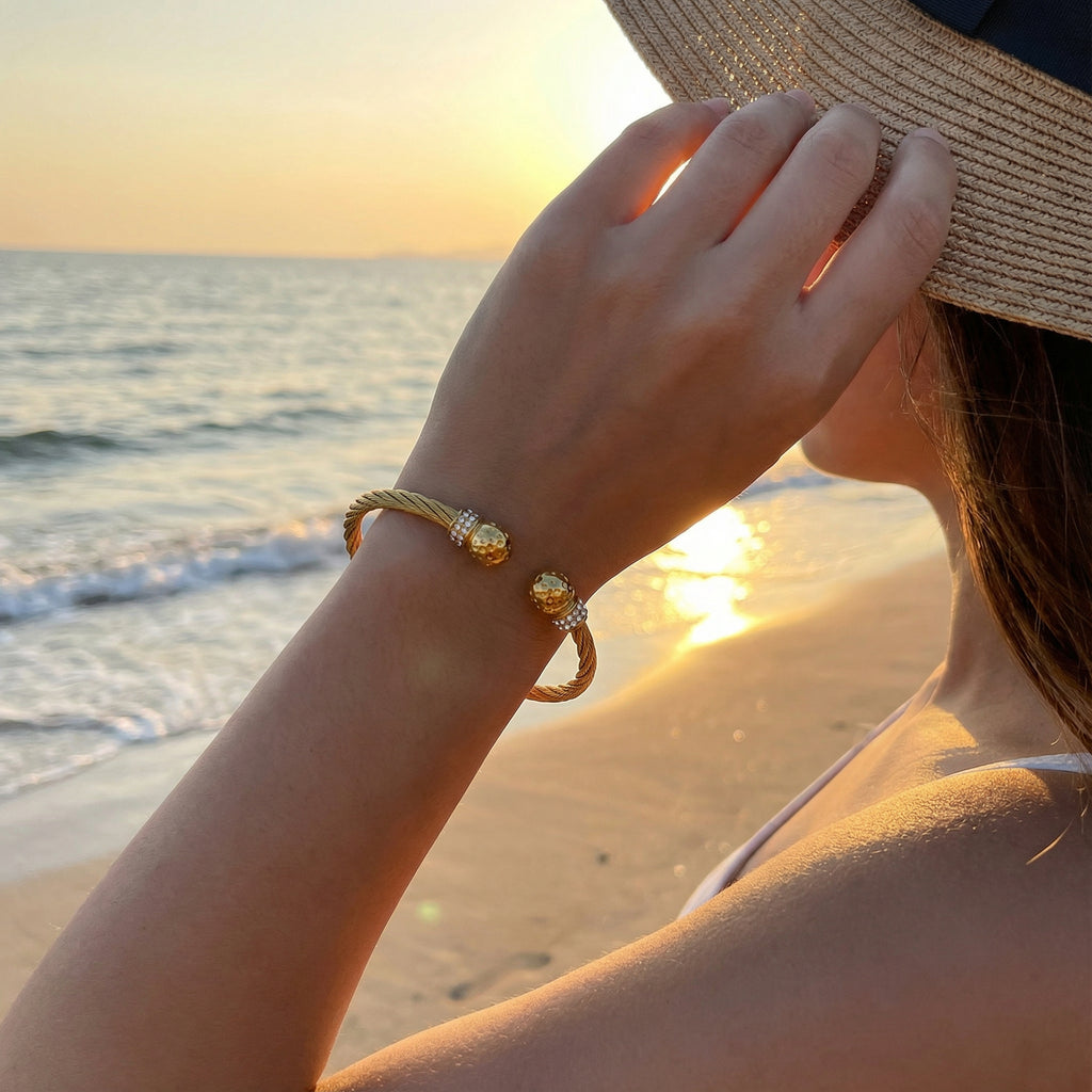 Double Ball Bracelet