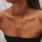 Simple Snake Layer Necklace