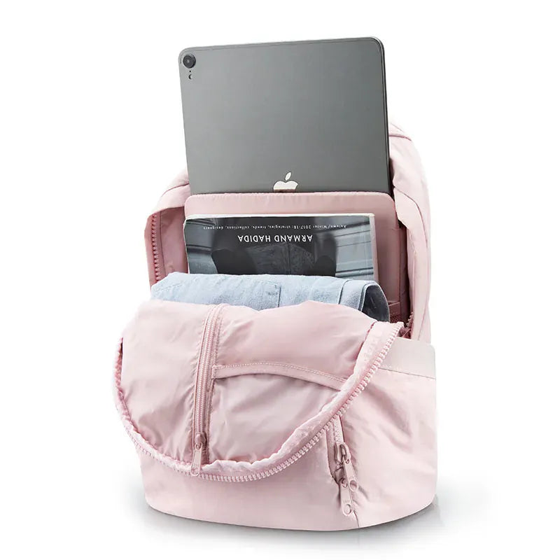 Liekoo USB Charging Backpack – Expandable & Anti-Theft