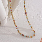 Colorful Pearl Necklace