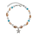 Starfish & Seashell Anklet