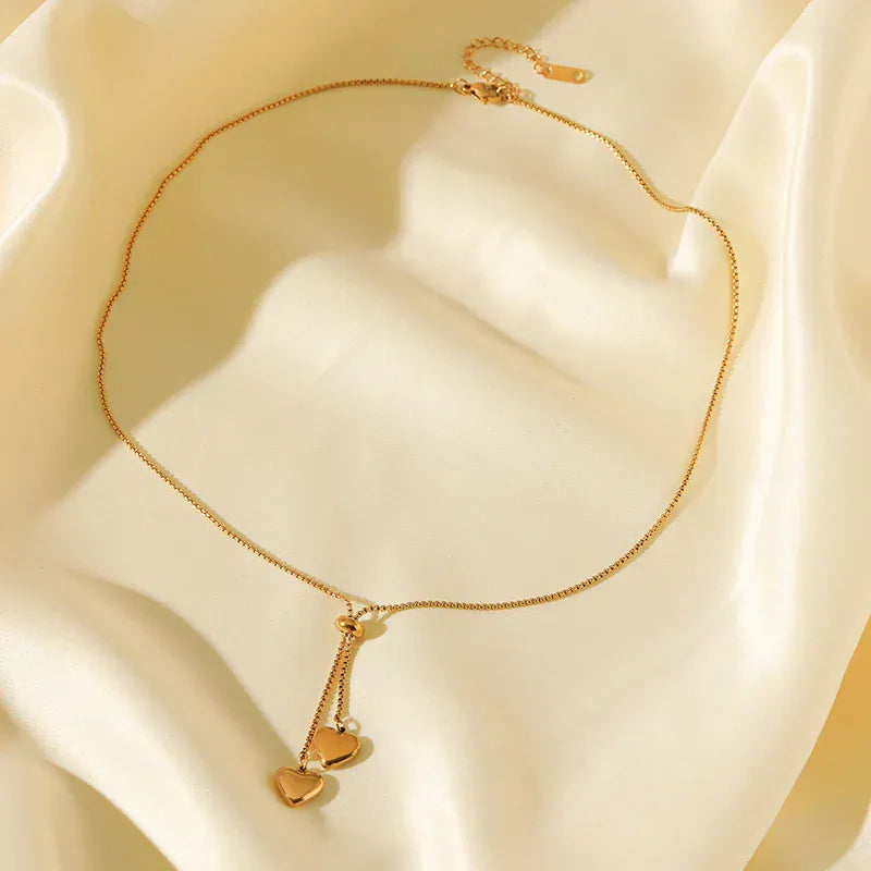 Liekoo Heart Pendant Necklace – Elegant, Timeless & Romantic