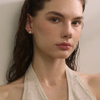 Flower Pearl Earring