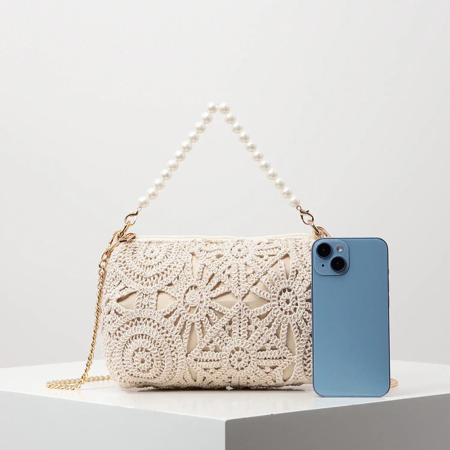 Liekoo Floral Square Women's Bag – Elegant & Chic Party Accessory