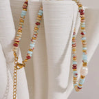 Colorful Pearl Necklace