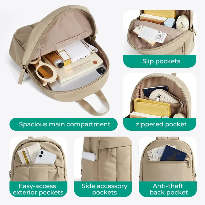 Waterproof Laptop Backpack – 36–55L Travel & Work Companion