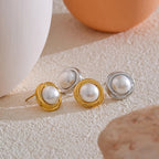 Brincos Onda de Pérola