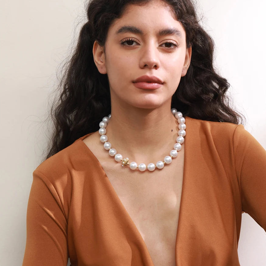 Collar de perlas barrocas