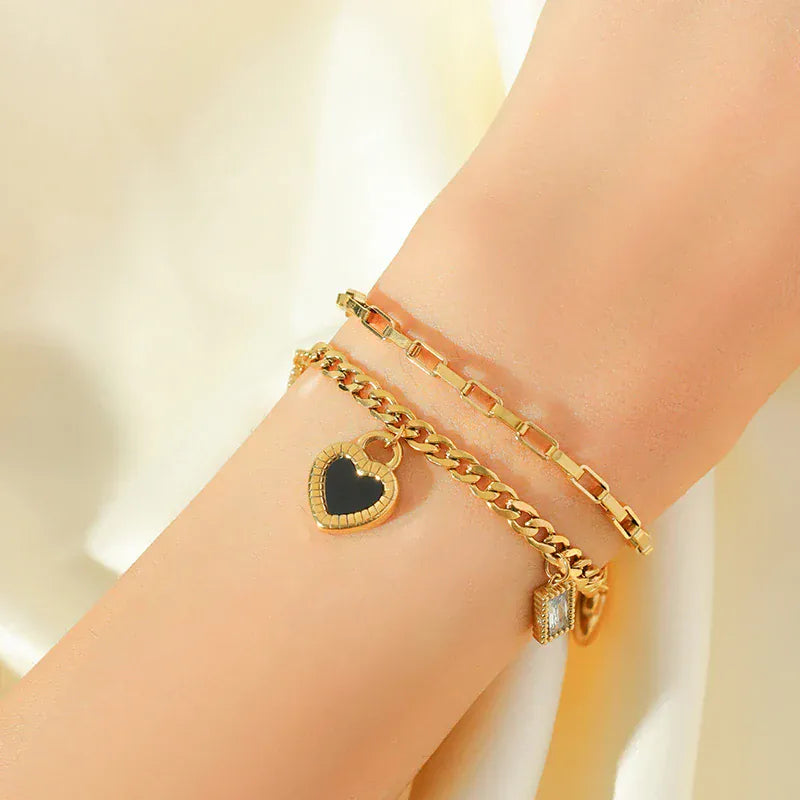 Dark Heart Bracelet