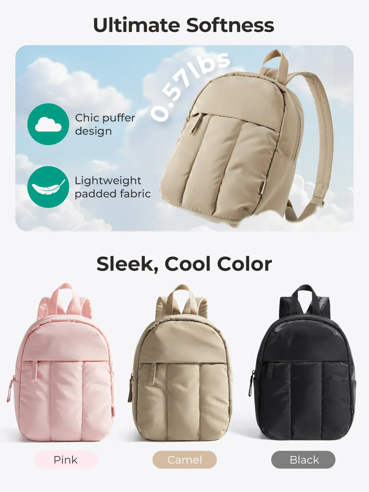 Waterproof Laptop Backpack – 36–55L Travel & Work Companion