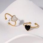 Heart Open Ring