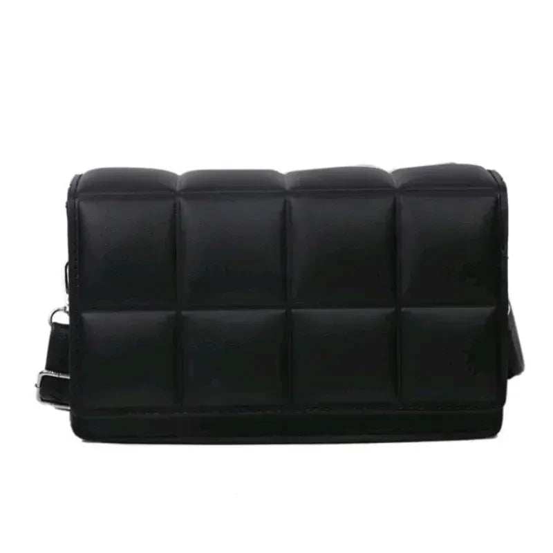 Liekoo Women's Plaid Shoulder Bag – Elegant & Spacious