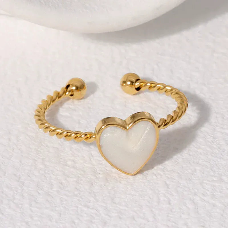 Heart Open Ring